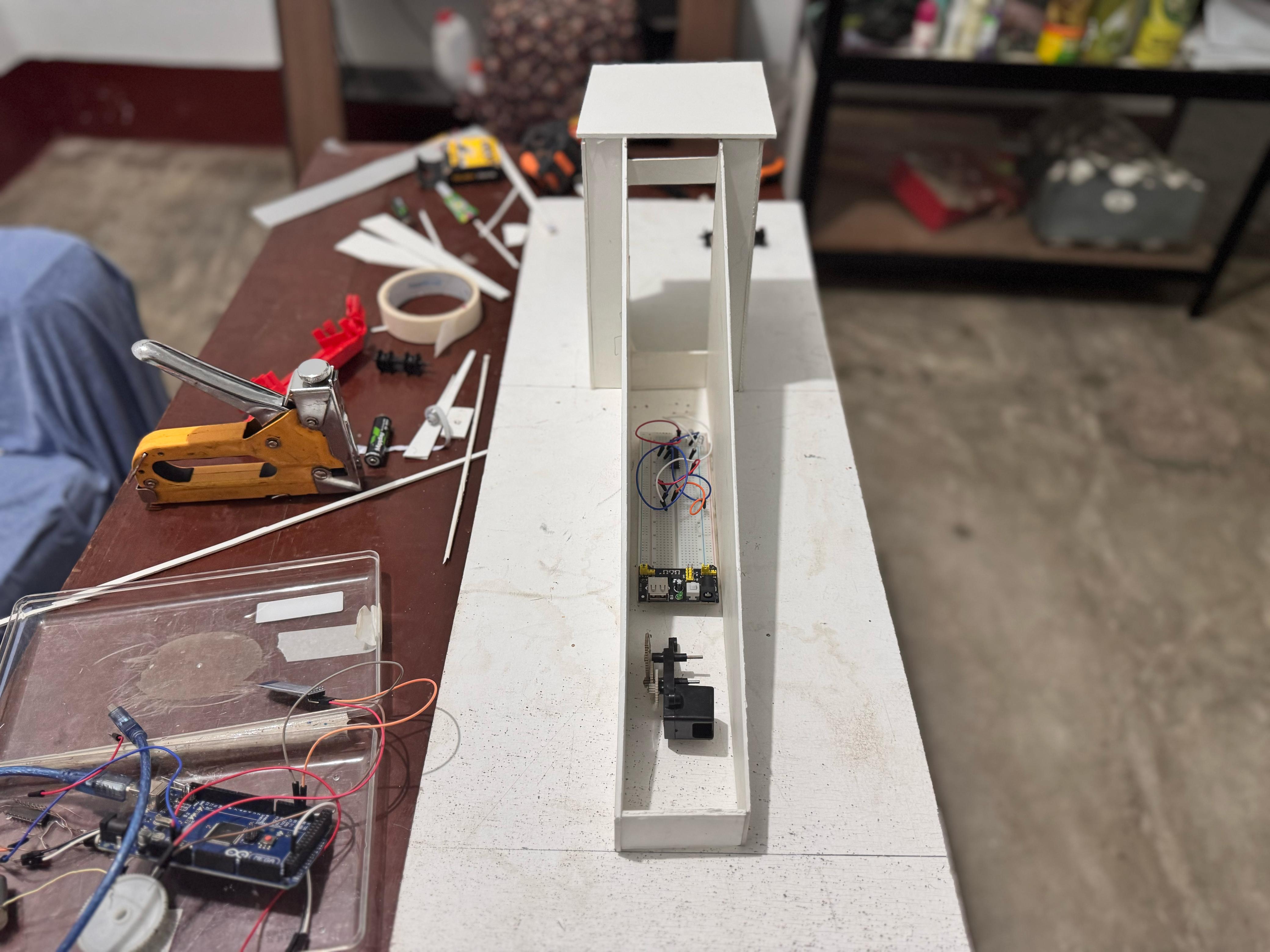 Maquetado escalera