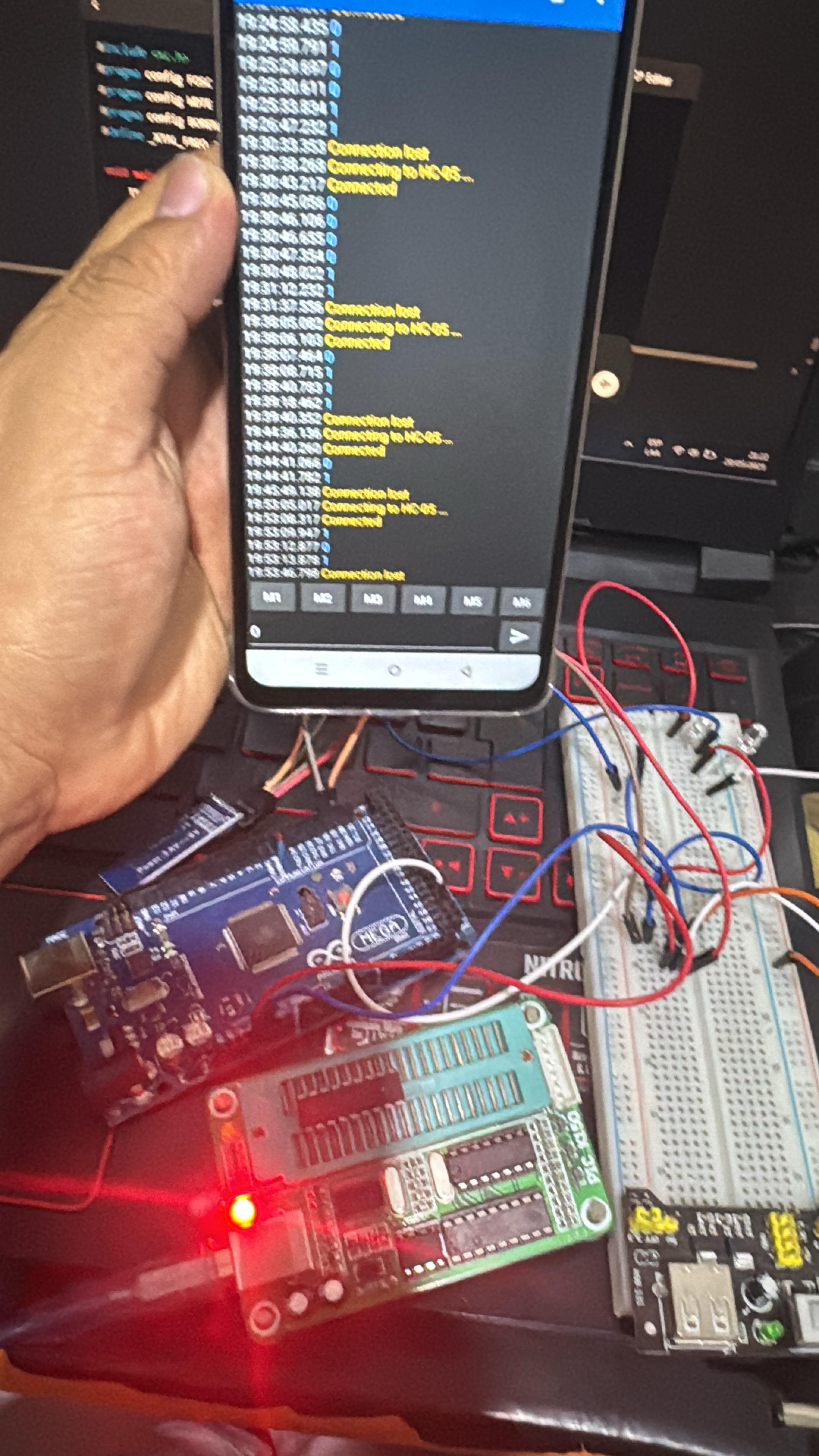 Montaje Protoboard